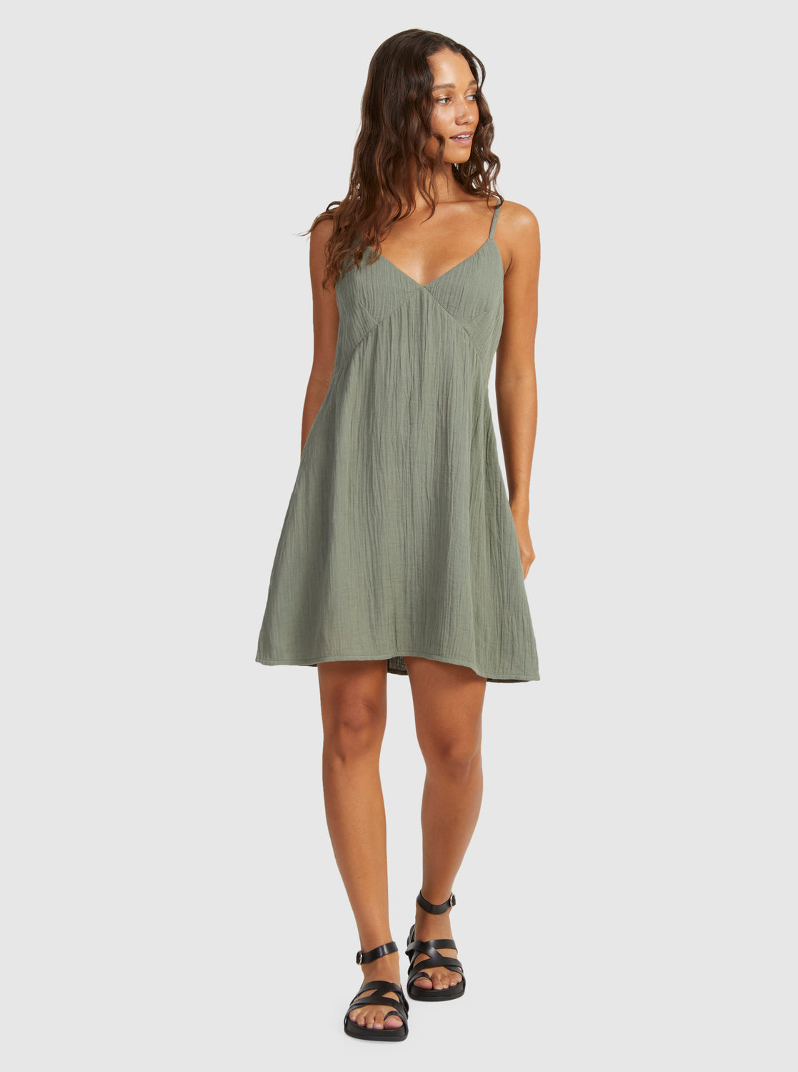 Womens Santorini Mini Slip Dress