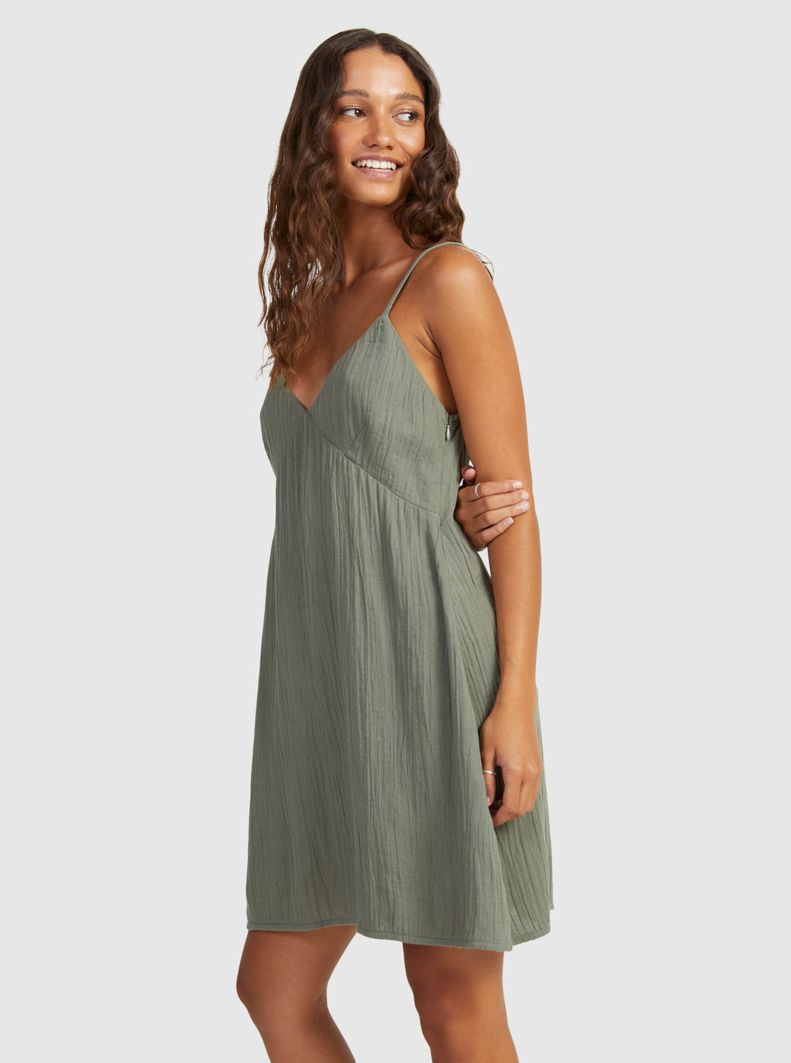 Womens Santorini Mini Slip Dress