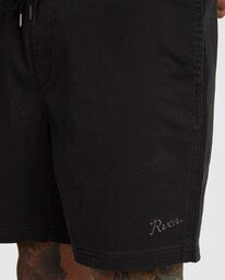 Escape Elastic Script Shorts