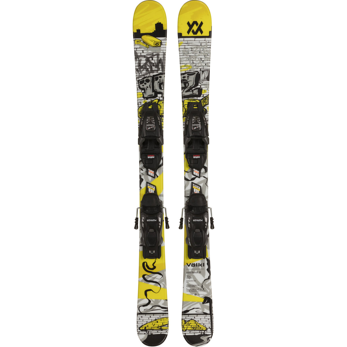 Volkl Mini Revolt Jr Ski w/ vMotion JR 4.5 Binding 2025
