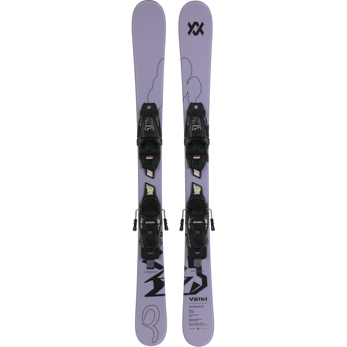 Mini Revolt Jr Skis w/ 4.5 VMotion Bindings 2026