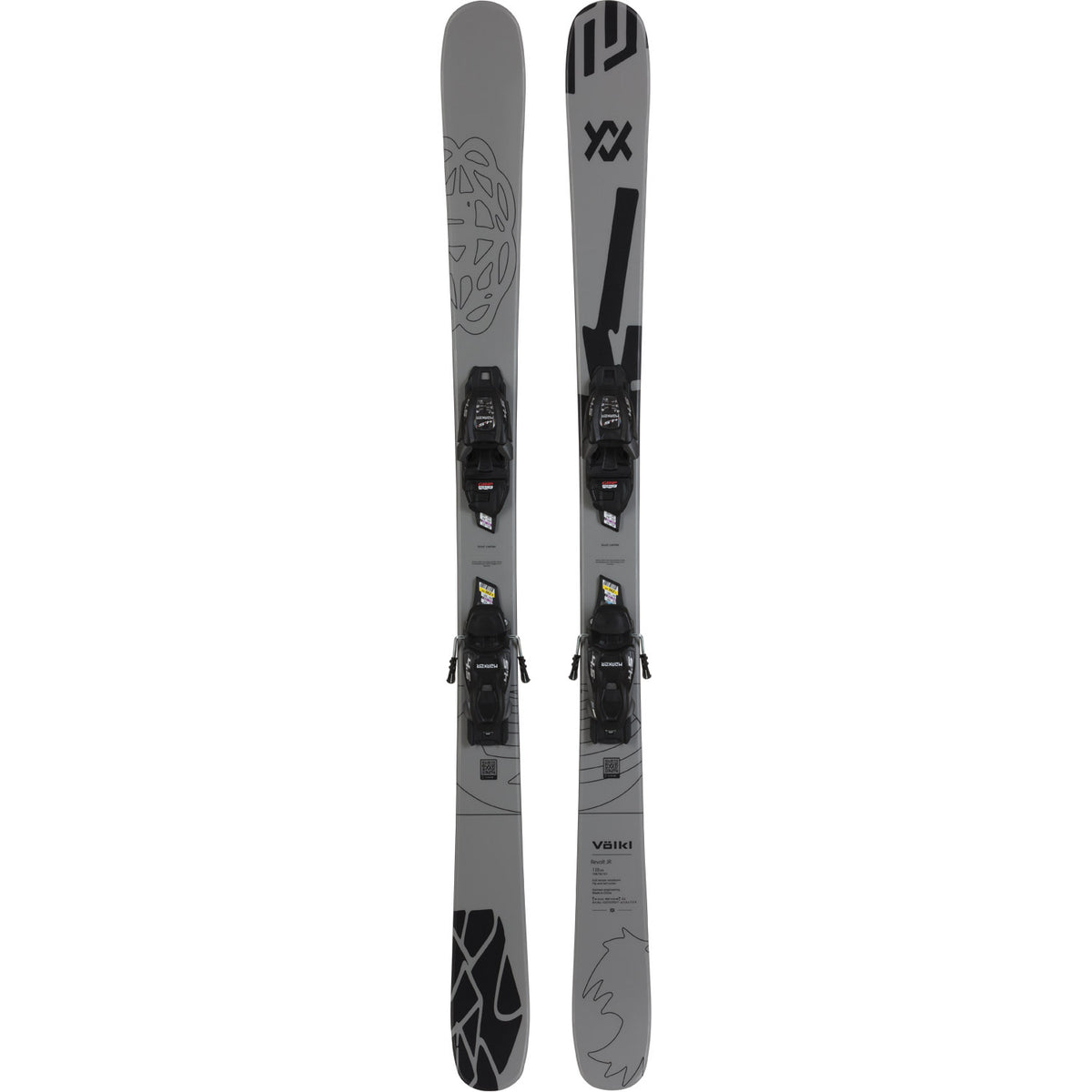 Revolt Jr Park Skis w/ 7.0 VMotion Bindings 2026