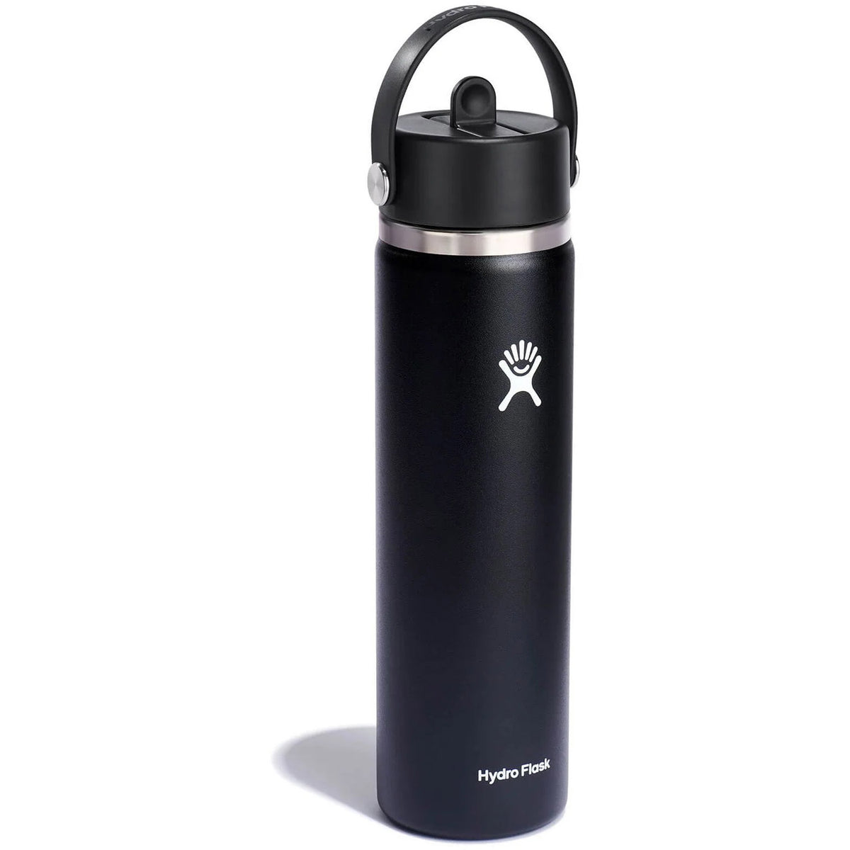 Hydration 24oz Wide Mouth Flex Straw Cap Insulated Water Bottle