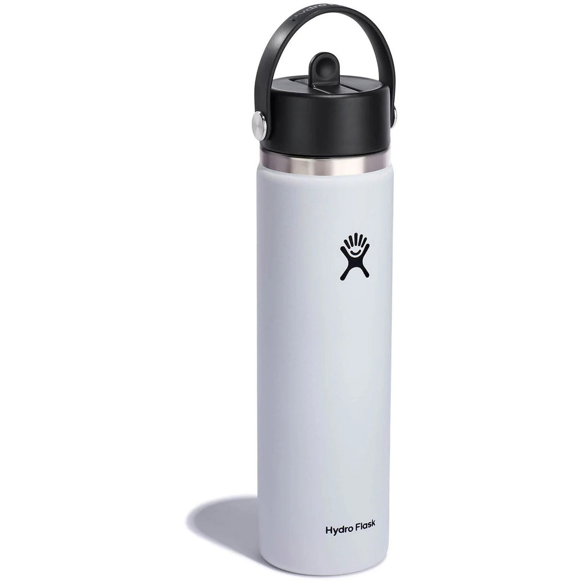 Hydration 24oz Wide Mouth Flex Straw Cap Insulated Water Bottle