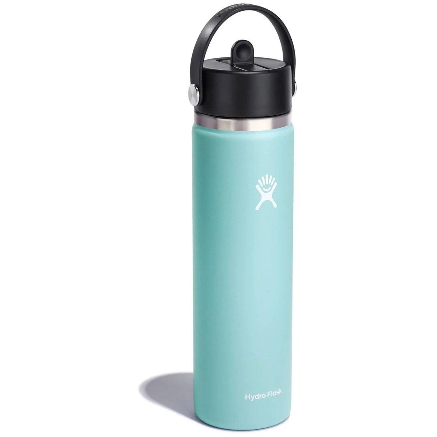 Hydration 24oz Wide Mouth Flex Straw Cap Insulated Water Bottle
