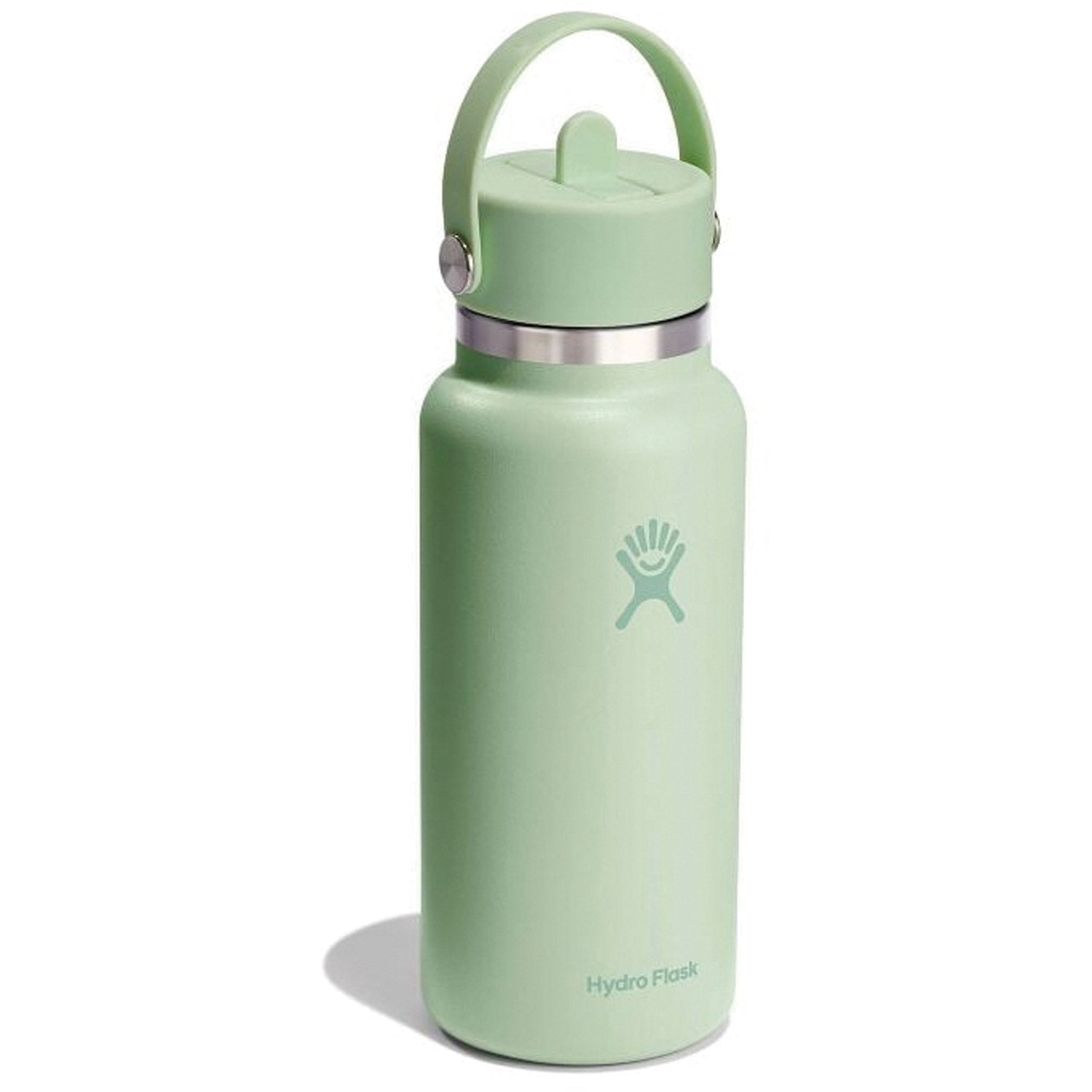Hydration 32oz Wide Mouth Flex Straw Cap Insulated Water Bottle