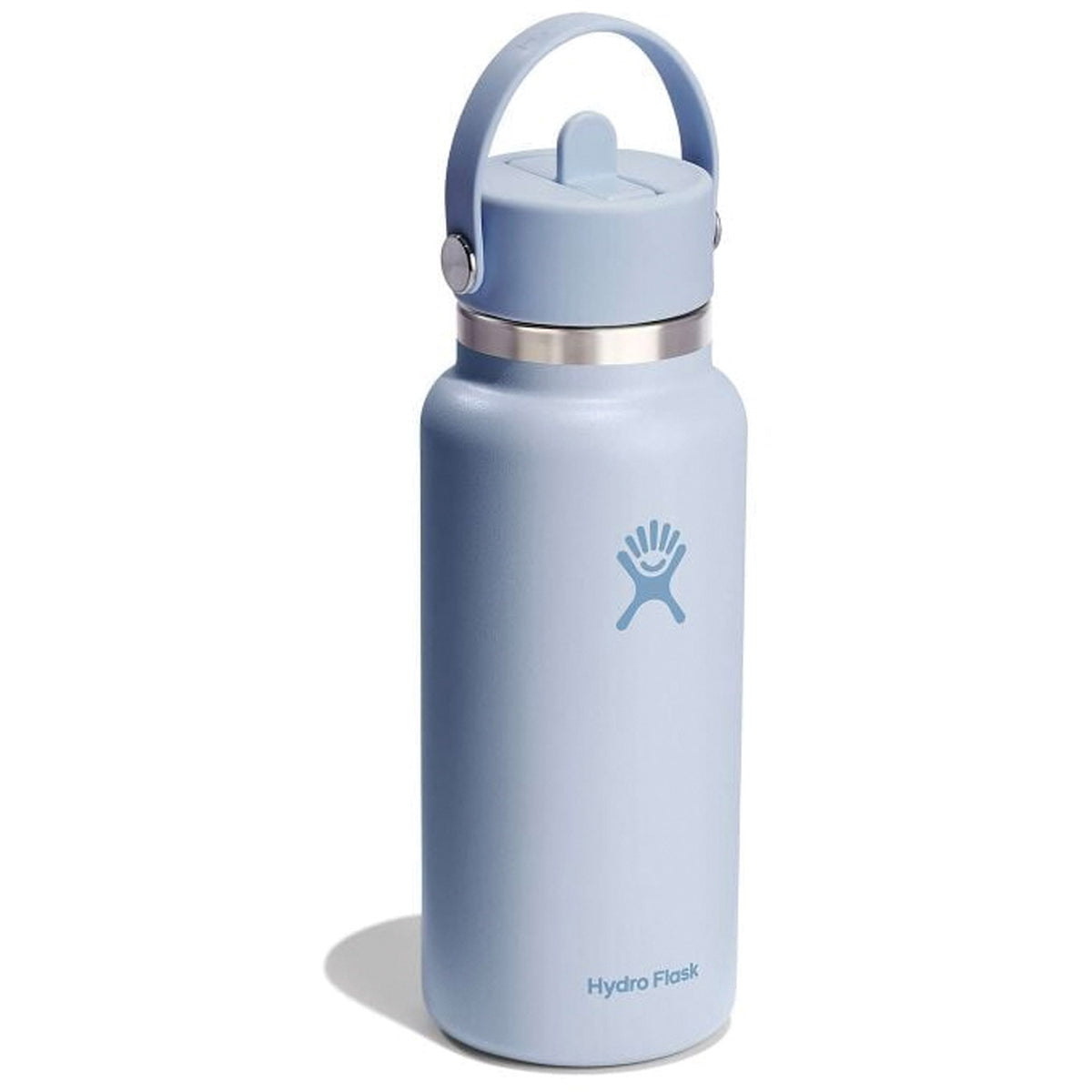 Hydration 32oz Wide Mouth Flex Straw Cap Insulated Water Bottle