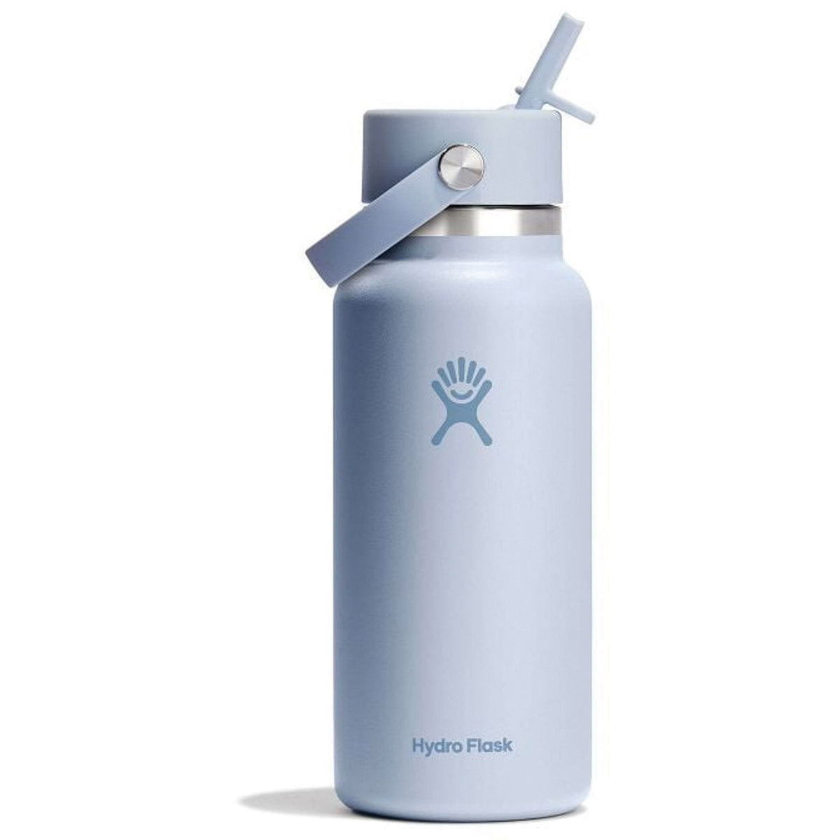 Hydration 32oz Wide Mouth Flex Straw Cap Insulated Water Bottle