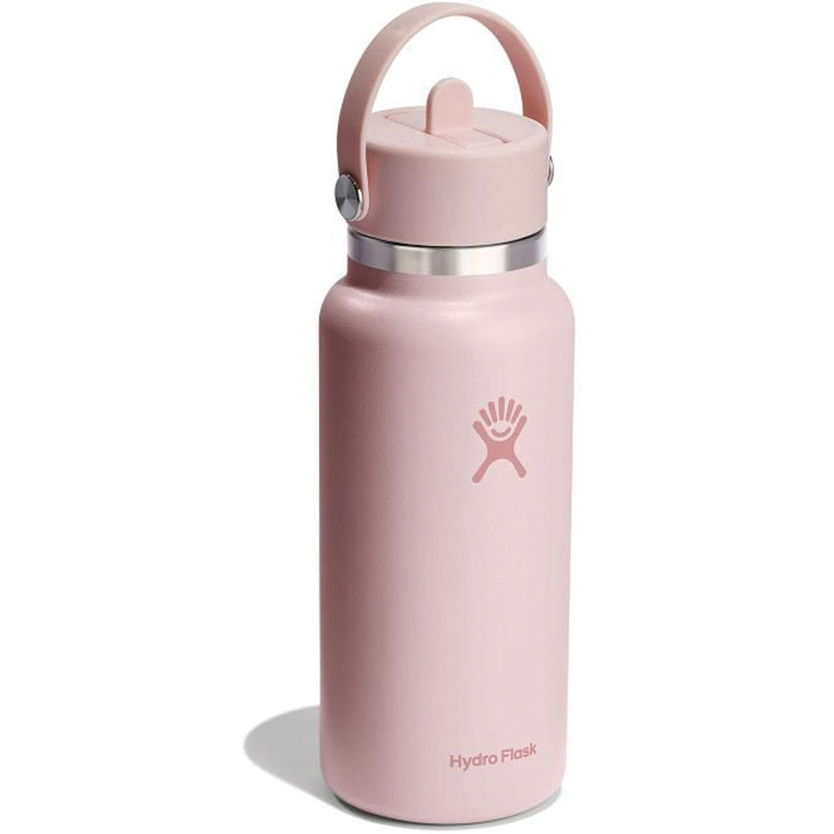 Hydration 32oz Wide Mouth Flex Straw Cap Insulated Water Bottle