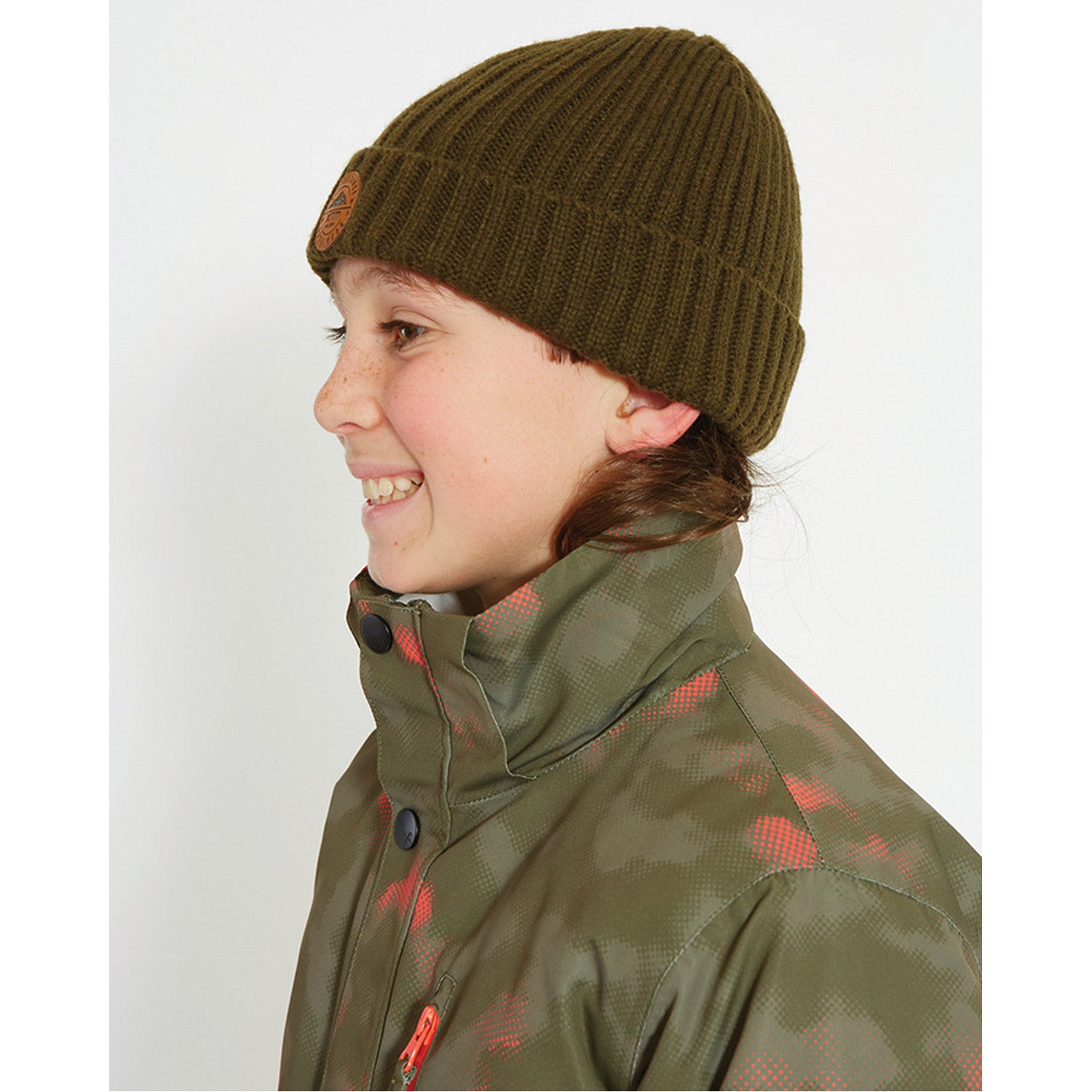 Wilco Kids' Rib Knit Fleece Lined Beanie