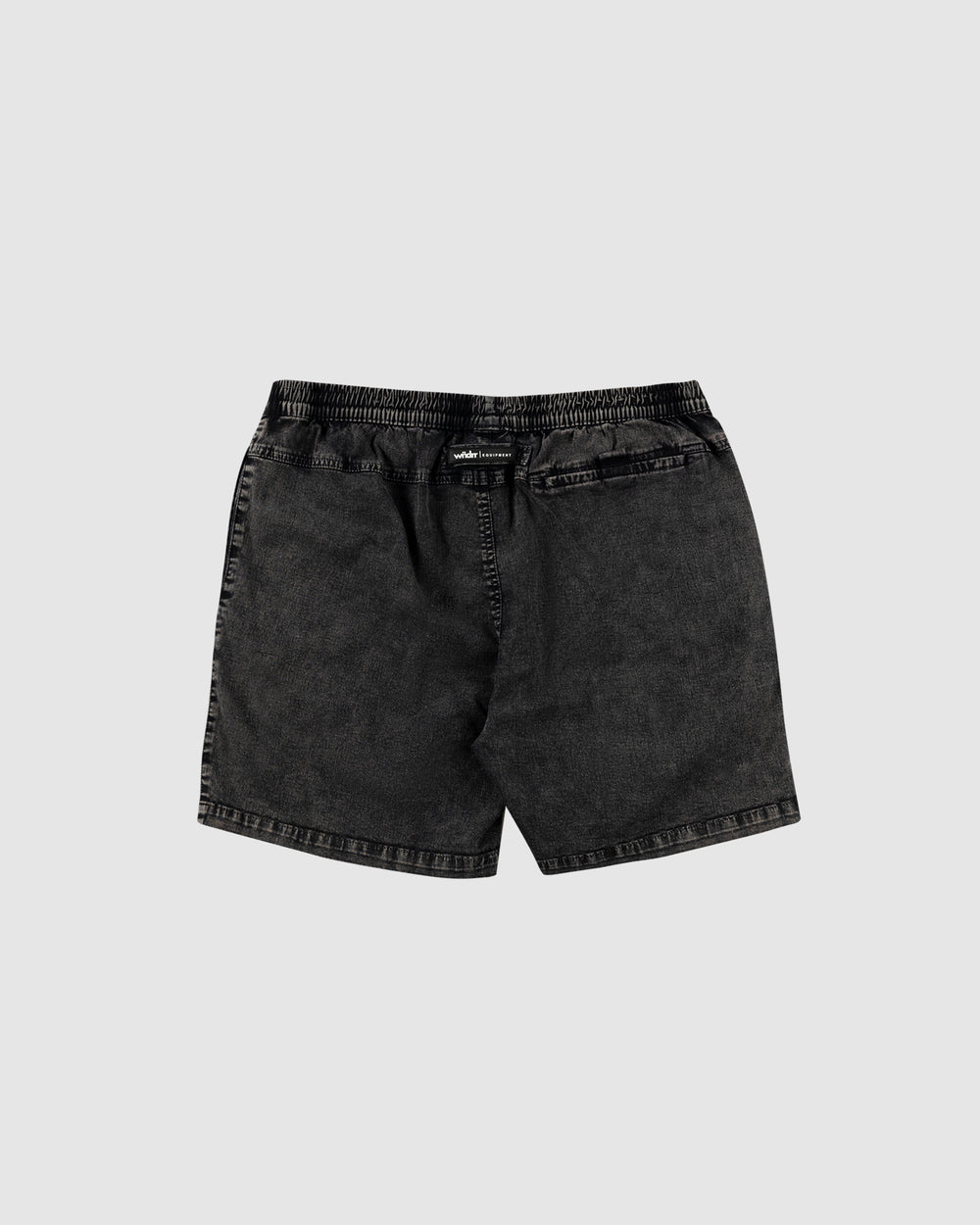 WNDRR Offend Beach Short Washed Black