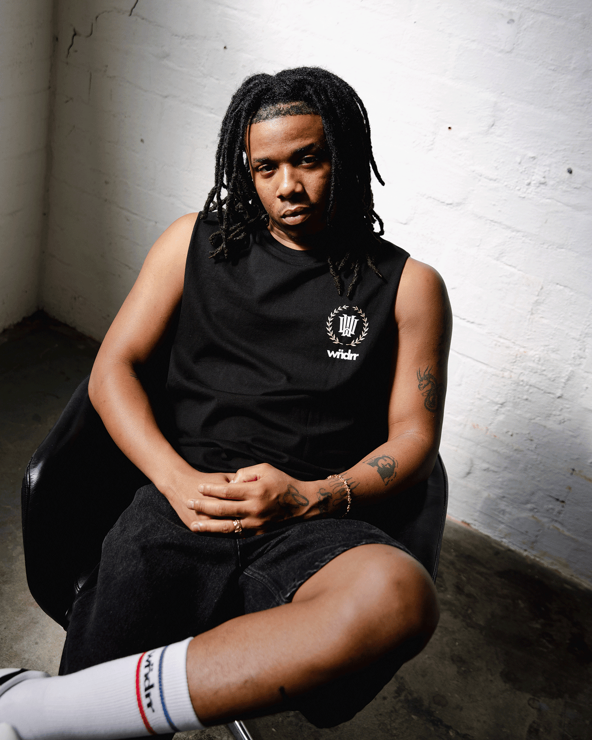 Emperor Muscle Top - Black