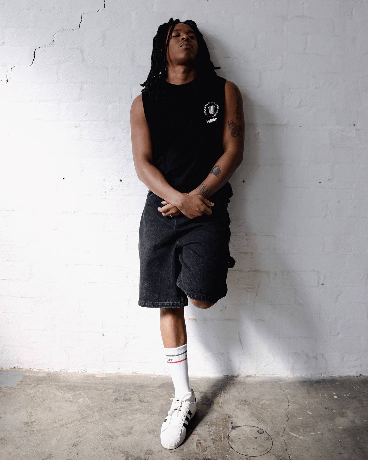 Emperor Muscle Top - Black