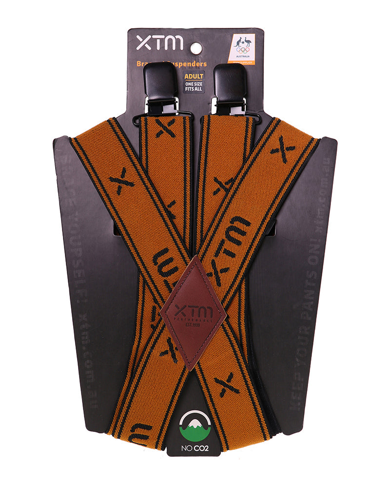 XTM BRACES SUSPENDERS COPPER