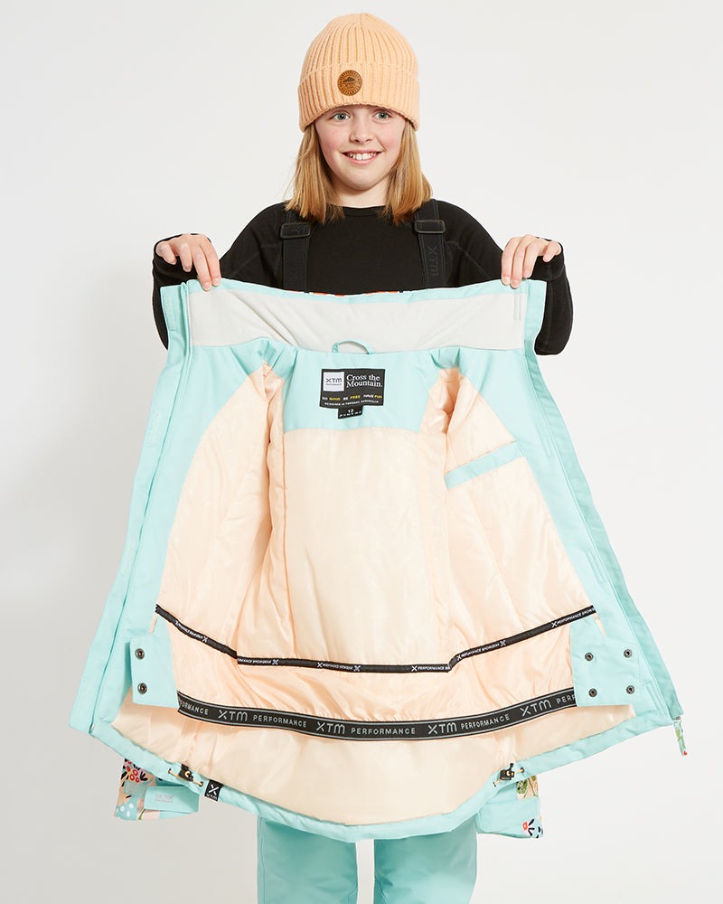XTM Frankie Youth Jacket Turquoise Banksia