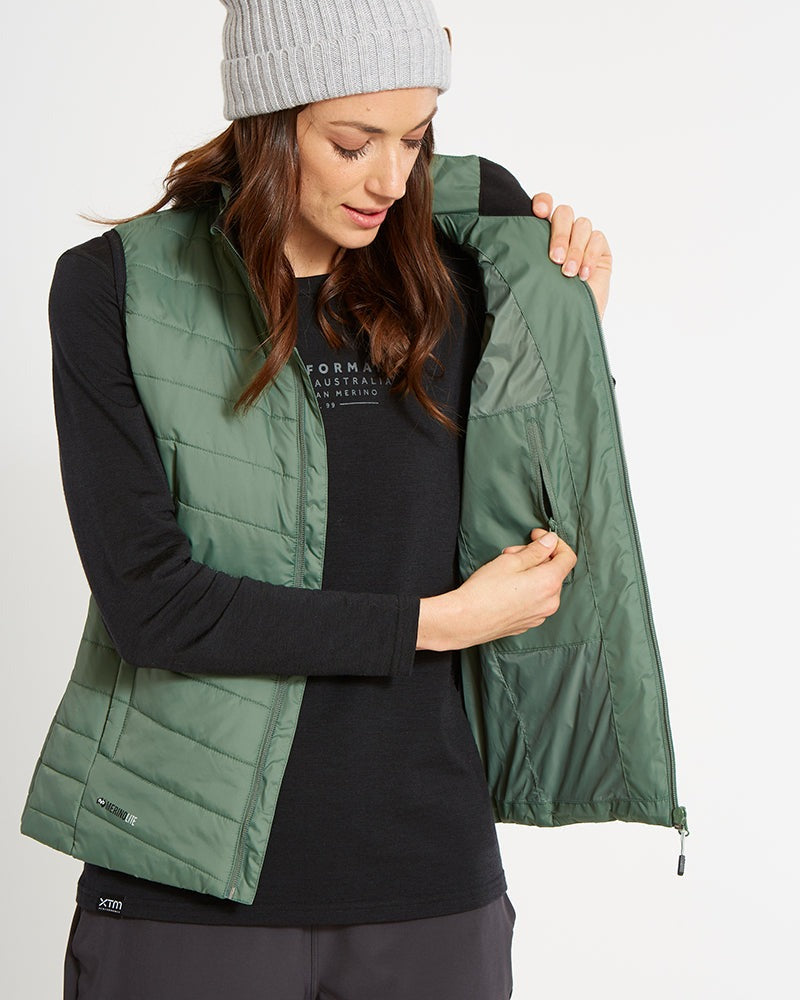 XTM HIGHLANDER VEST SPRUCE GREEN