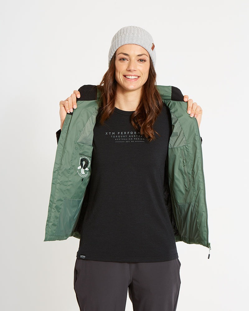 XTM HIGHLANDER VEST SPRUCE GREEN