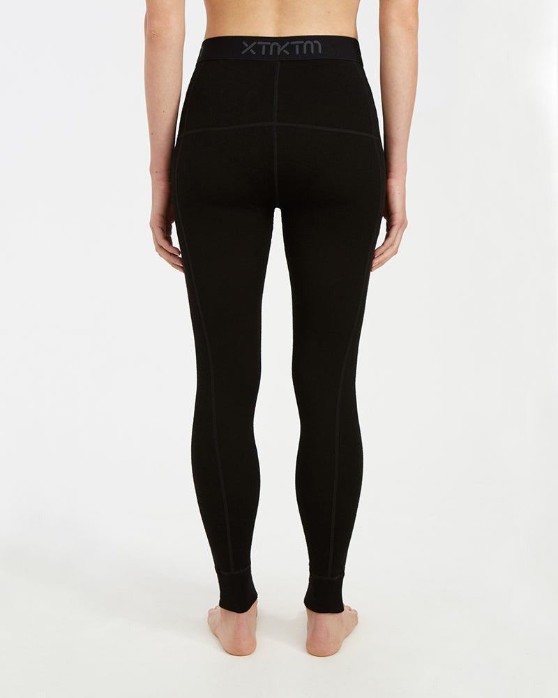 XTM LADIES MERINO WOOL THERMAL PANT BLACK