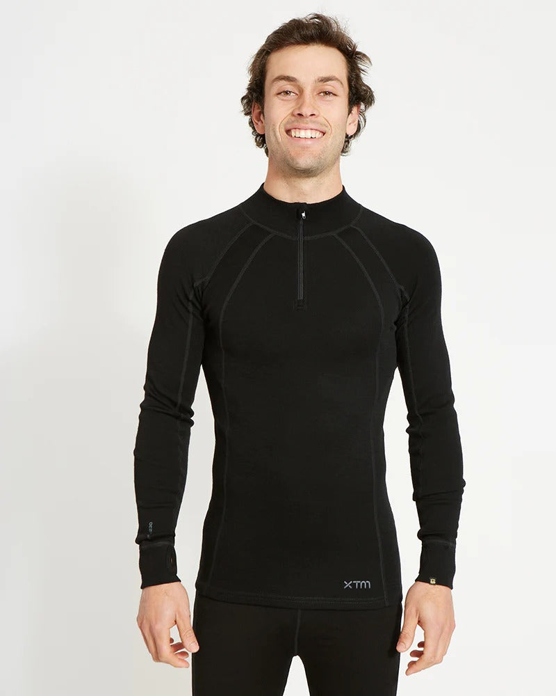 MENS MERINO WOOL THERMAL SKIVVY