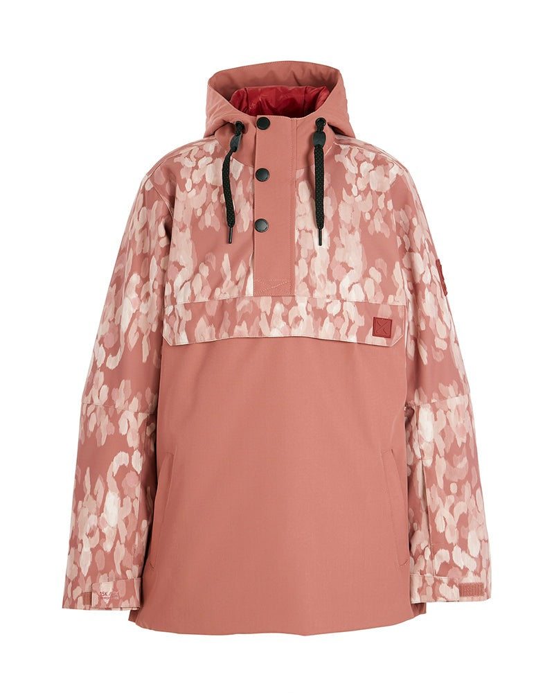 XTM Riley Anorak Youth Jacket Dusty Pink Soft Camo