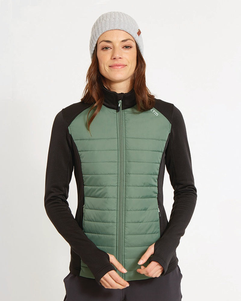 XTM SIDE COUNTRY LADIES JACKET SPRUCE GREEN