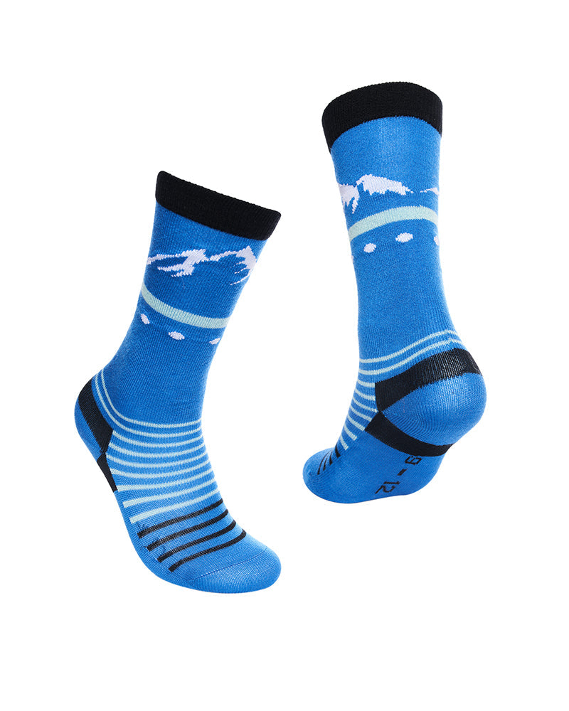 XTM Snowy Kids' Socks French Blue