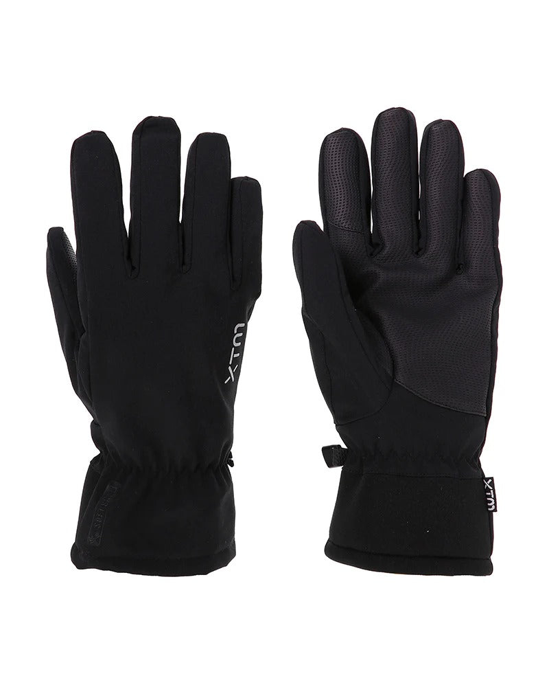 XTM TEASE II SOFTSHELL ADULT UNISEX GLOVE BLACK