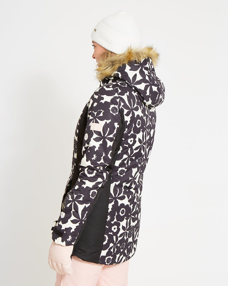 XTM Thea Plus Size Jacket White Botanica