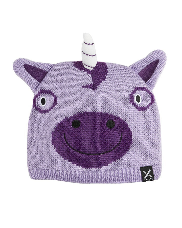 XTM ZOOLANDER KIDS BEANIE LAVENDAR UNICORN