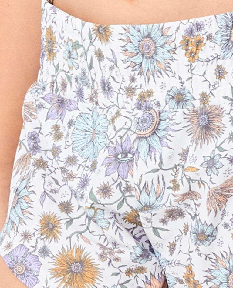 Girls Cosmic Floral Boardshort