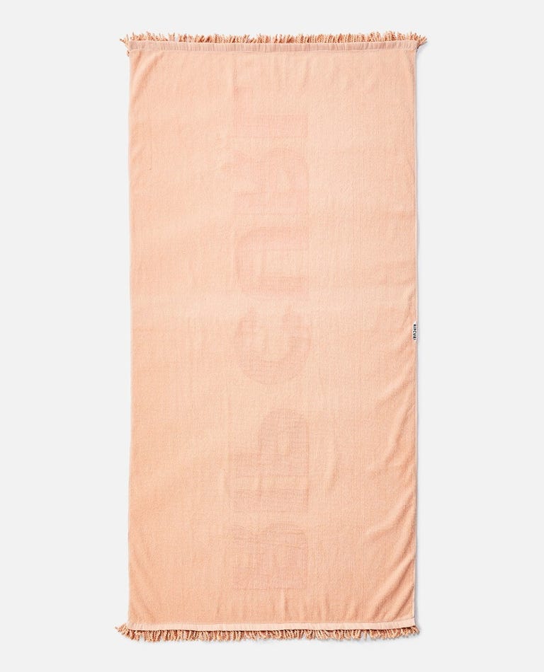 Ripcurl Premium Surf Towel Peach
