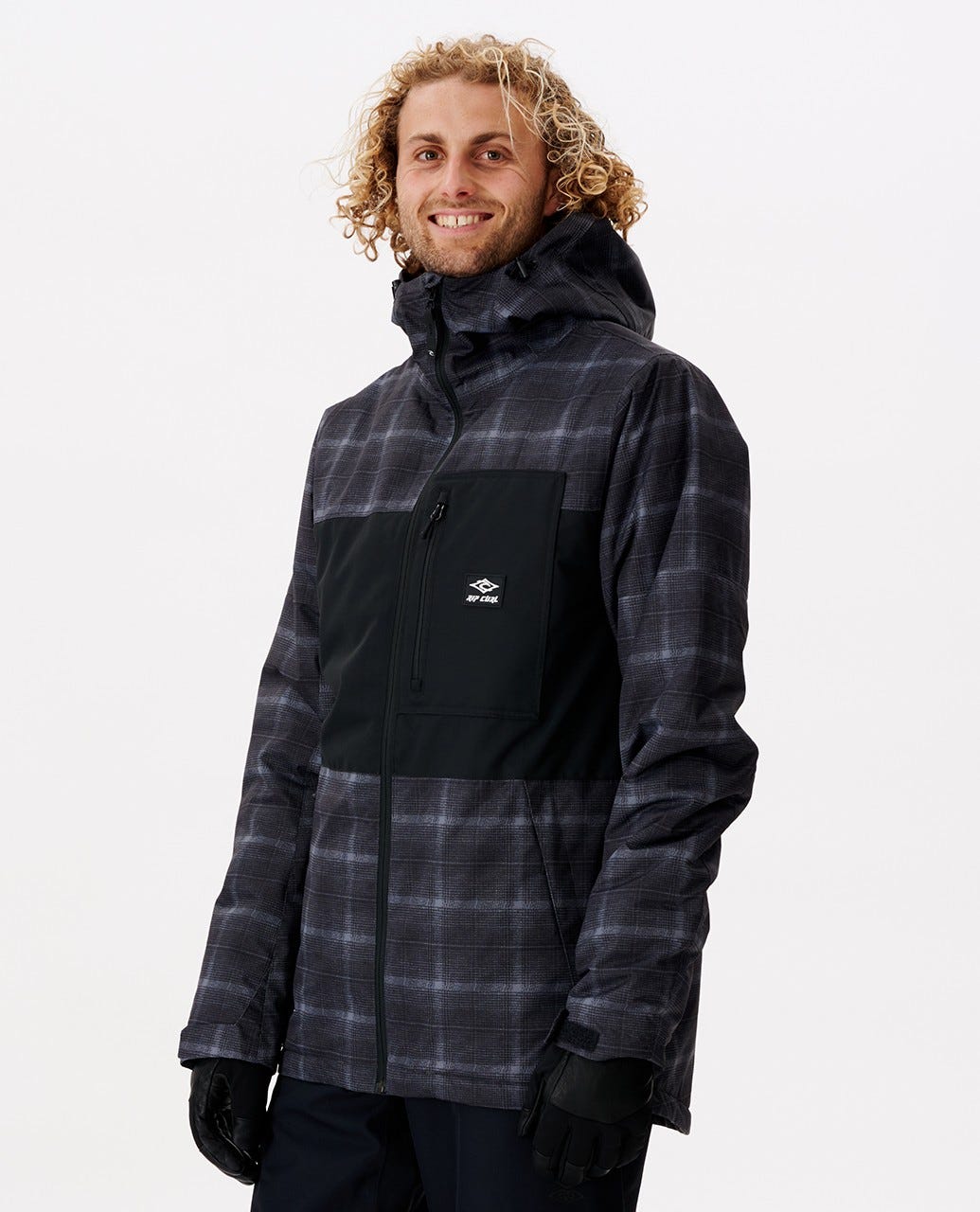 Ripcurl Notch Up Snow Jacket Black