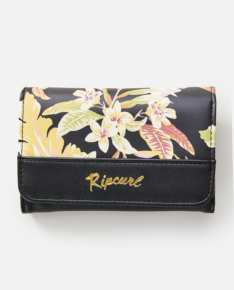 Mixed Floral Mid Sized Wallet