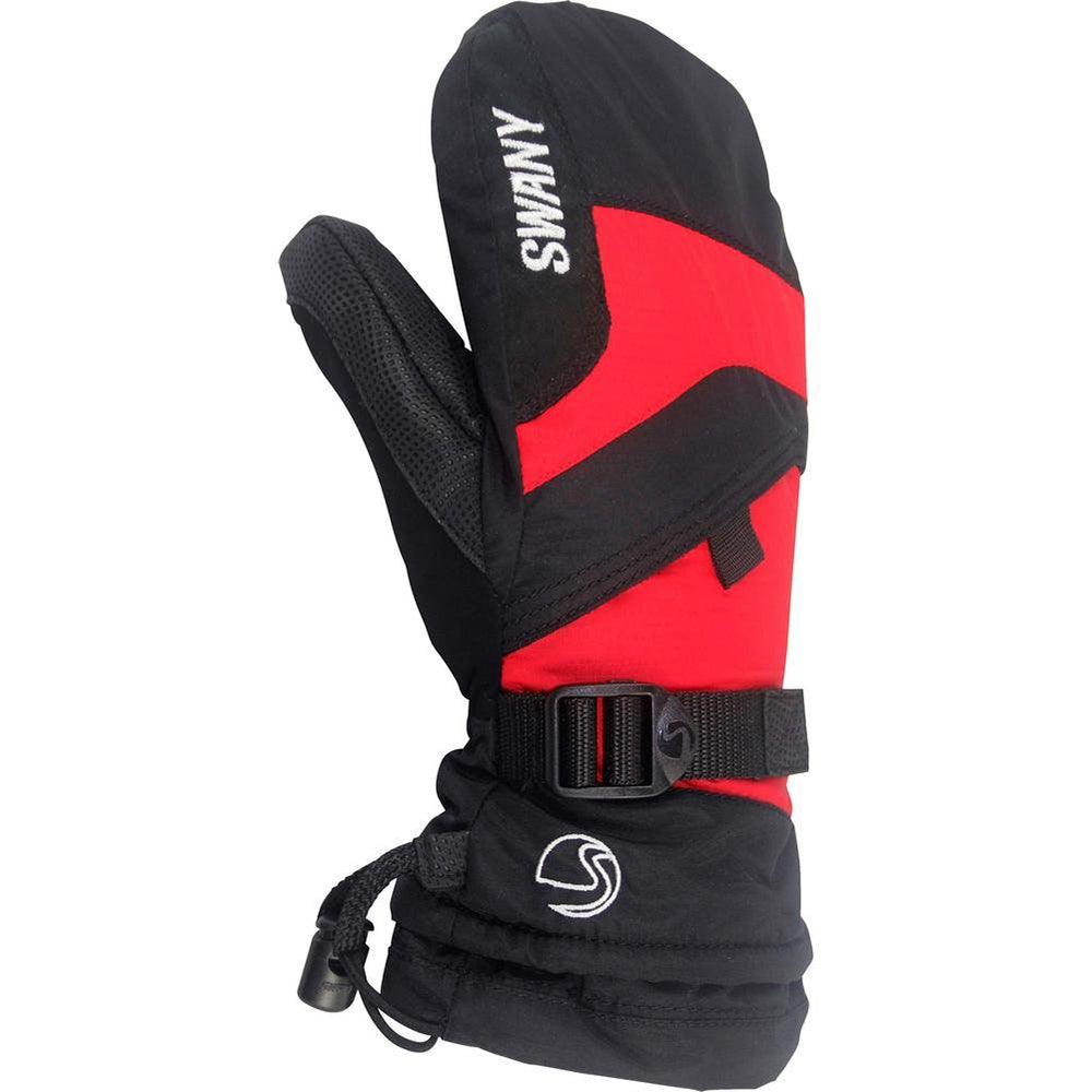 Swany X-Over II Kids Mitt 2018 Black Red