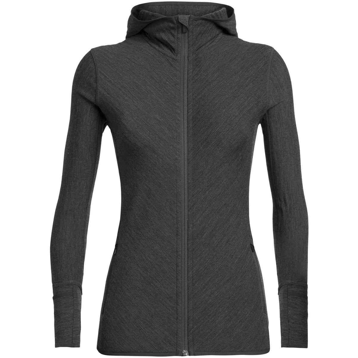 Women's RealFleece Merino Descender Long Sleeve Zip Hood Jacket