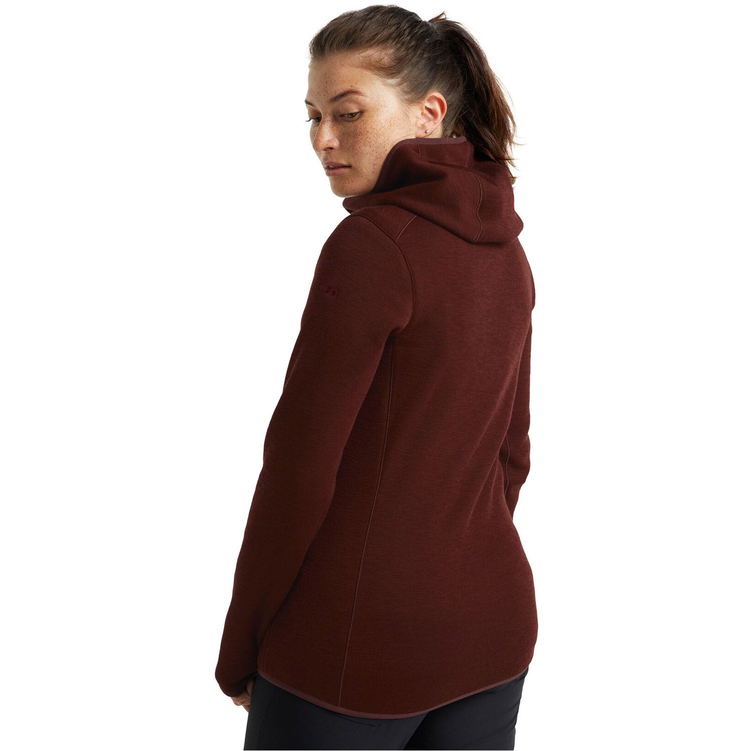 Women's RealFleece Merino Elemental Long Sleeve Zip Hood Jacket