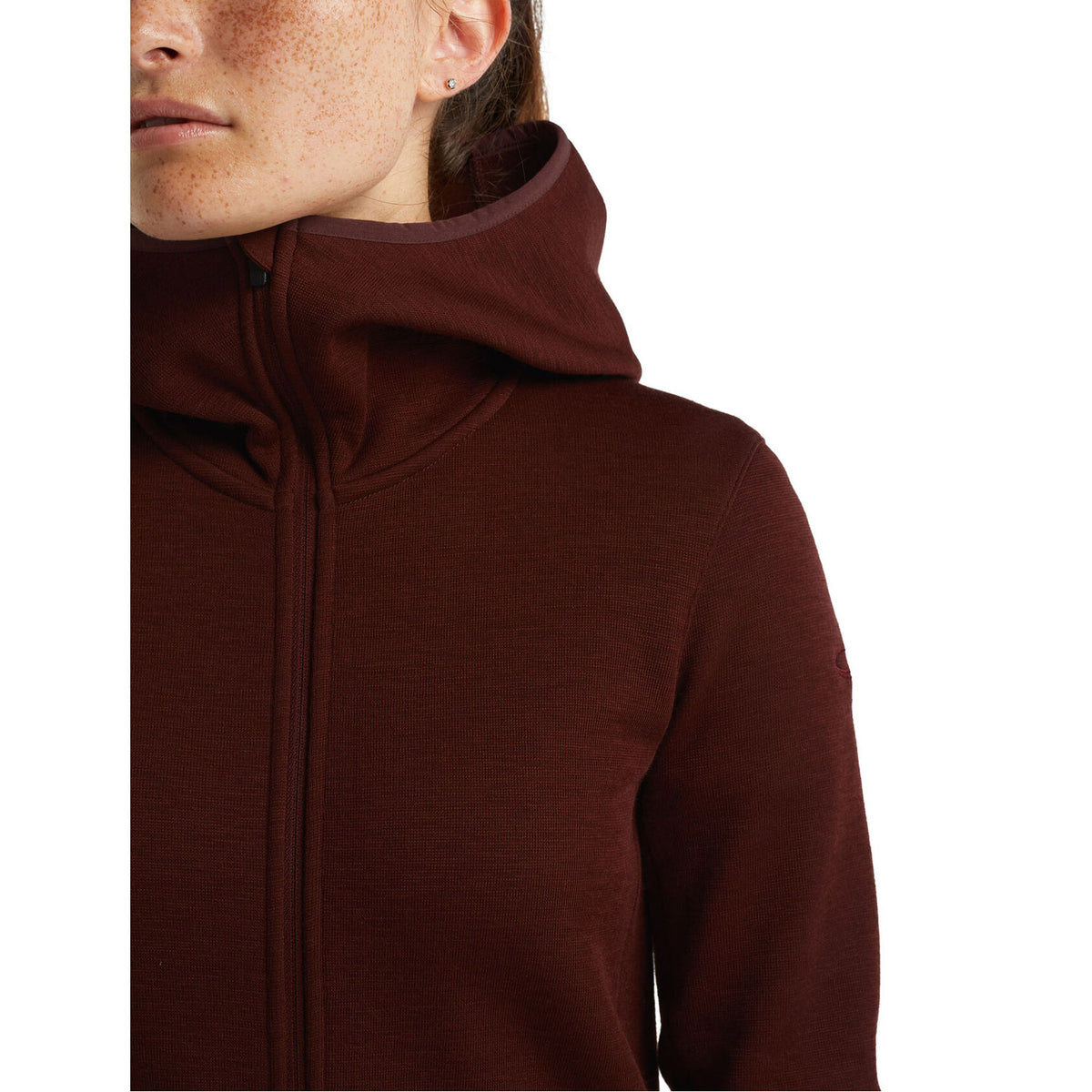 Women's RealFleece Merino Elemental Long Sleeve Zip Hood Jacket