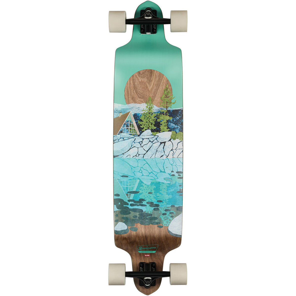 Bannerstone Lodge 41 Longboard Complete Skateboard