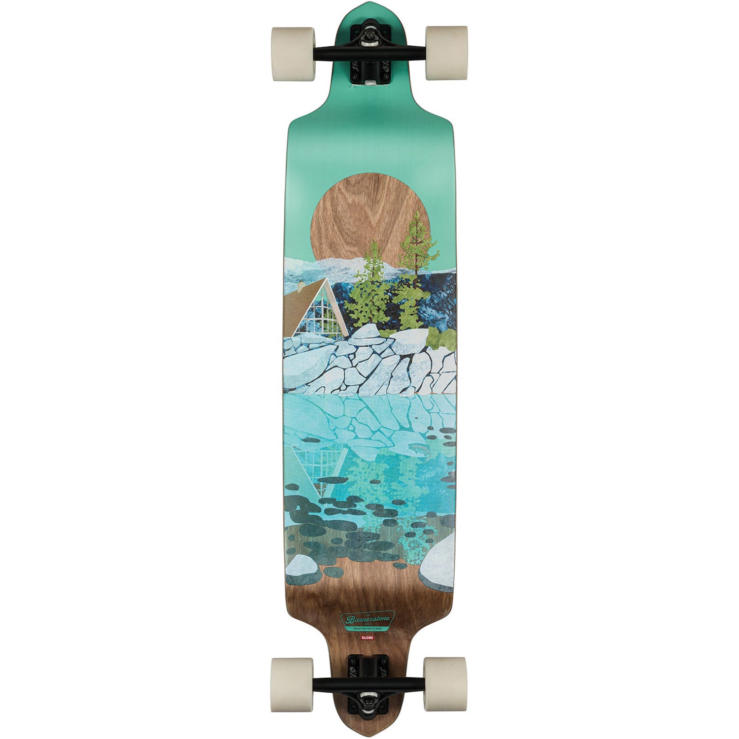 Bannerstone Lodge 41 Longboard Complete Skateboard