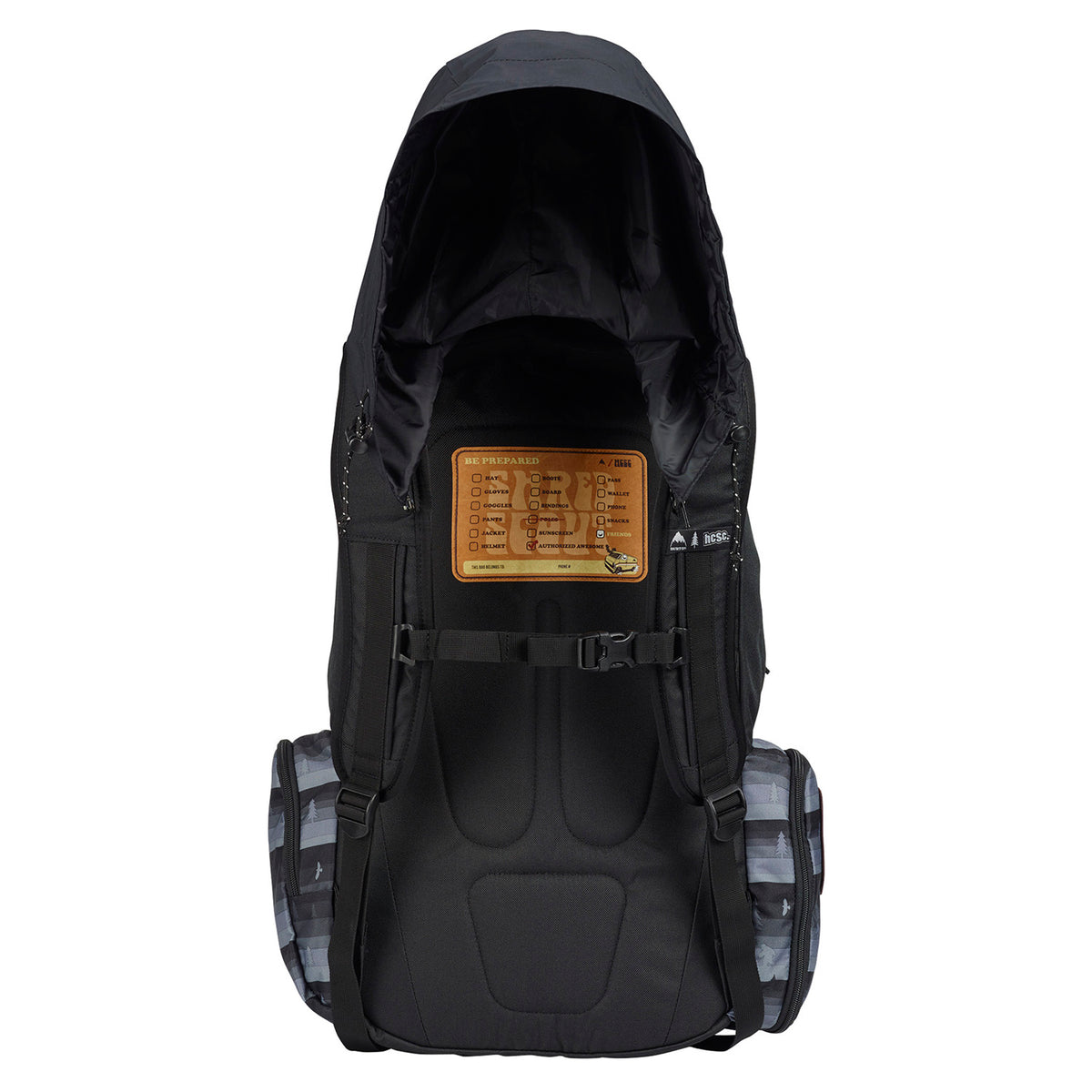 Burton HCSC Scout Backpack 2019 Tree Stripe Black