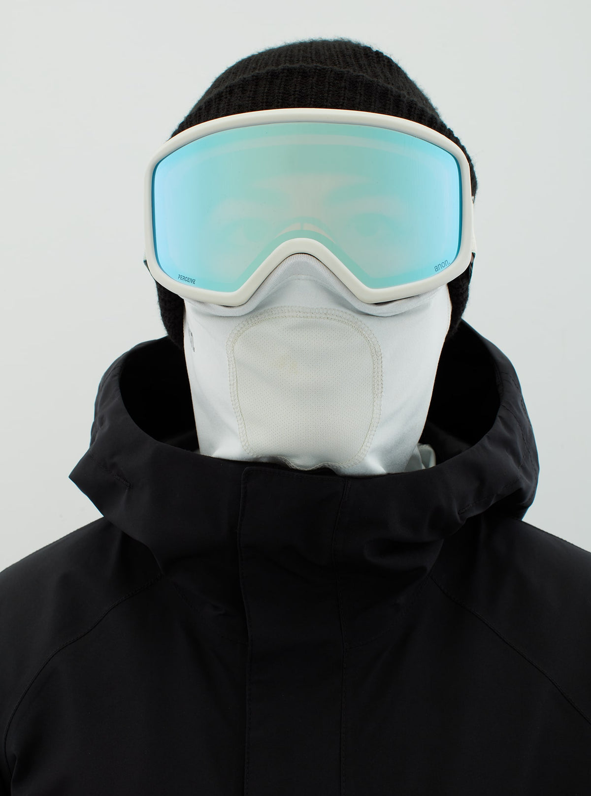 Anon Anon Deringer Goggles + Bonus Lens + MFI® Face Mask Frame: powder, lens: perceive variable blue (21% / s2), spare lens: amber (55% / s1)