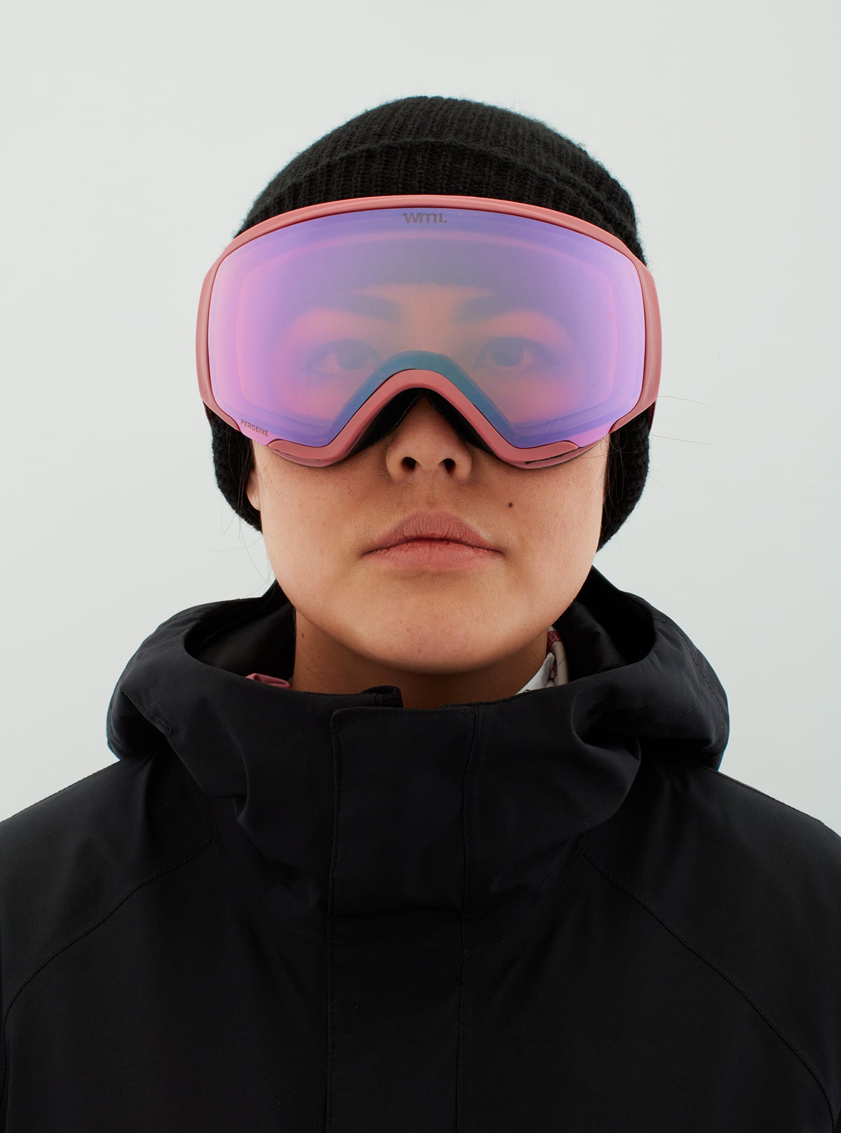 Anon Anon WM1 Goggles + Bonus Lens - Low Bridge Fit Frame: blush, lens: perceive cloudy pink (53% / s1), spare lens: perceive variable blue (21% / s2)