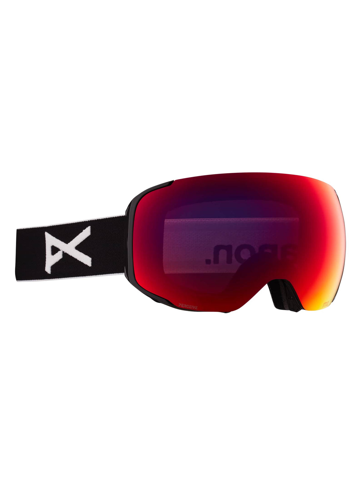 Anon Anon M2 Goggles + Bonus Lens + MFI® Face Mask Frame: black, lens: perceive sunny red (14% / s3), spare lens: perceive cloudy burst (59% / s1)