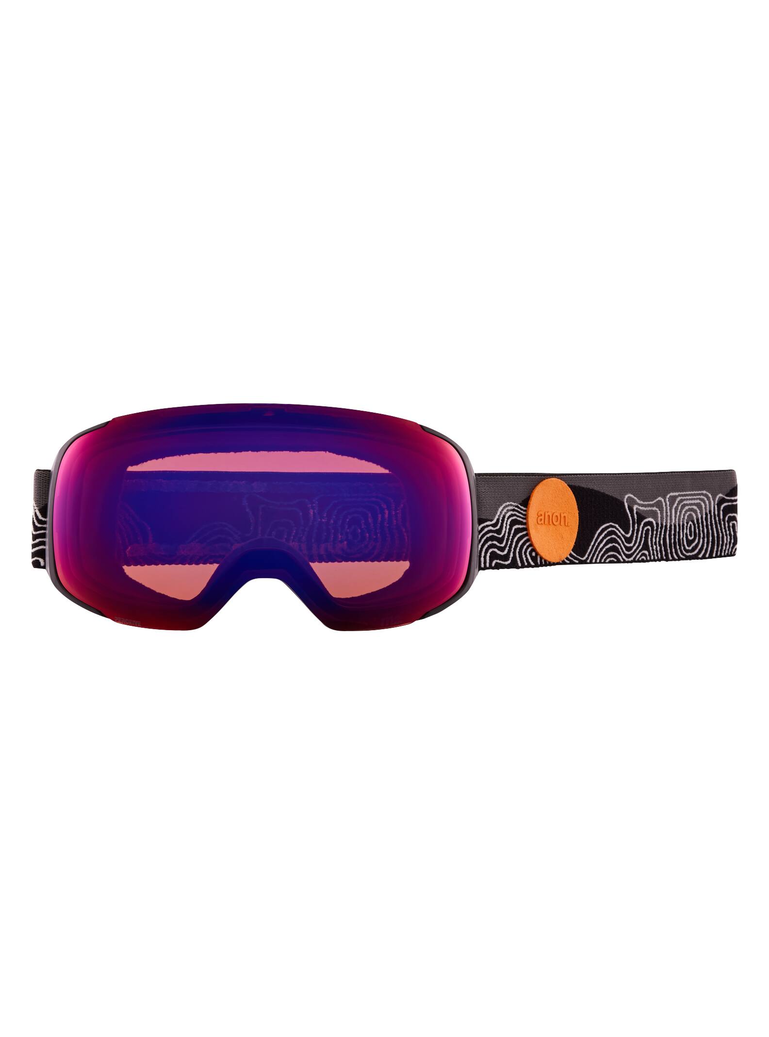 Anon Anon M2 Goggles + Bonus Lens + MFI® Face Mask Frame: atlas black, lens: perceive sunny onyx (6% / s4), spare lens: perceive variable violet (34% / s2)