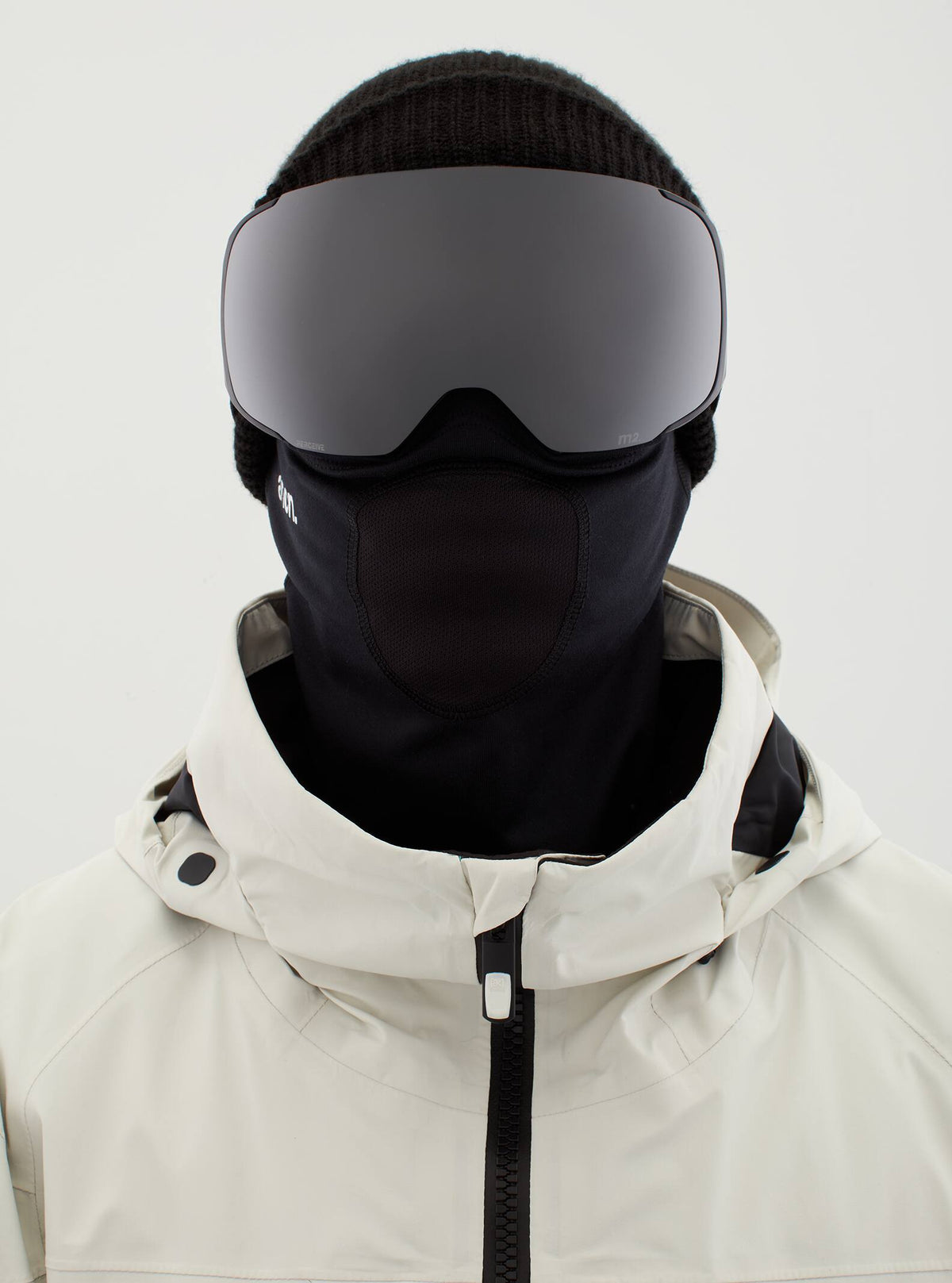 Anon Anon M2 Goggles + Bonus Lens + MFI® Face Mask Frame: smoke, lens: perceive sunny onyx (6% / s4), spare lens: perceive variable violet (34% / s2)