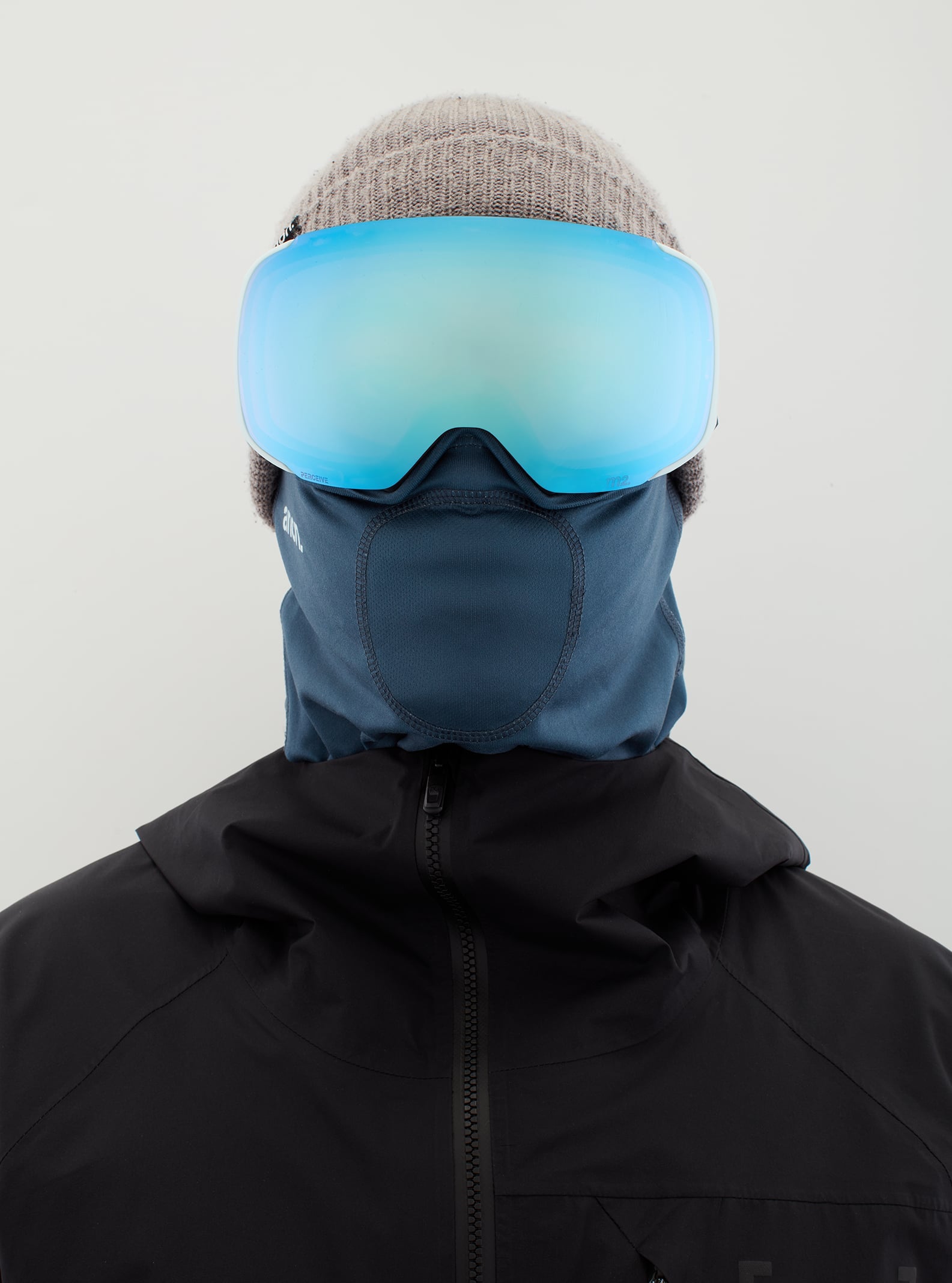 Anon Anon M2 Goggles + Bonus Lens + MFI® Face Mask Frame: oakledge, lens: perceive variable blue (21% / s2), spare lens: perceive cloudy pink (53%/s1)