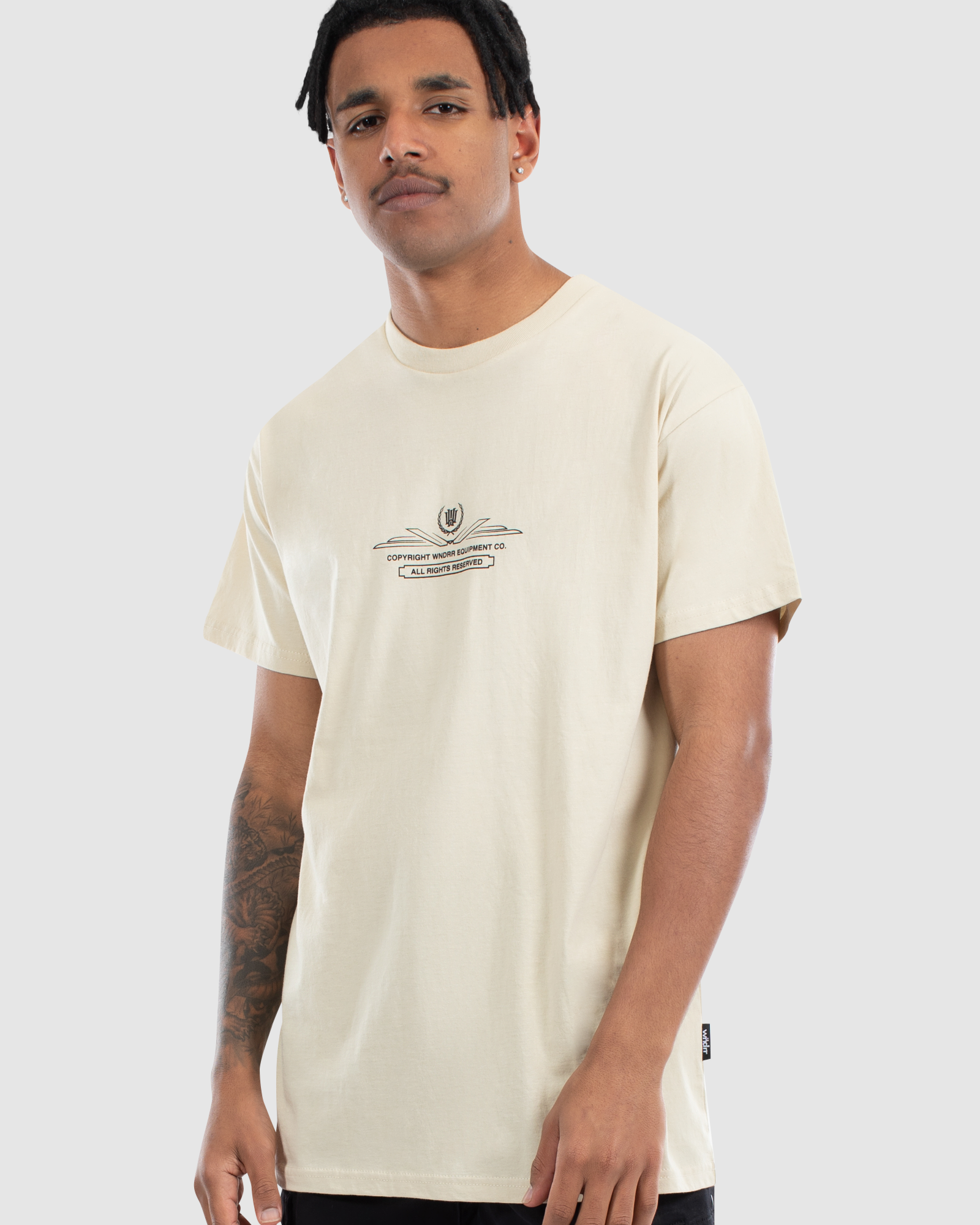 CAPONE CUSTOM FIT TEE - TAN