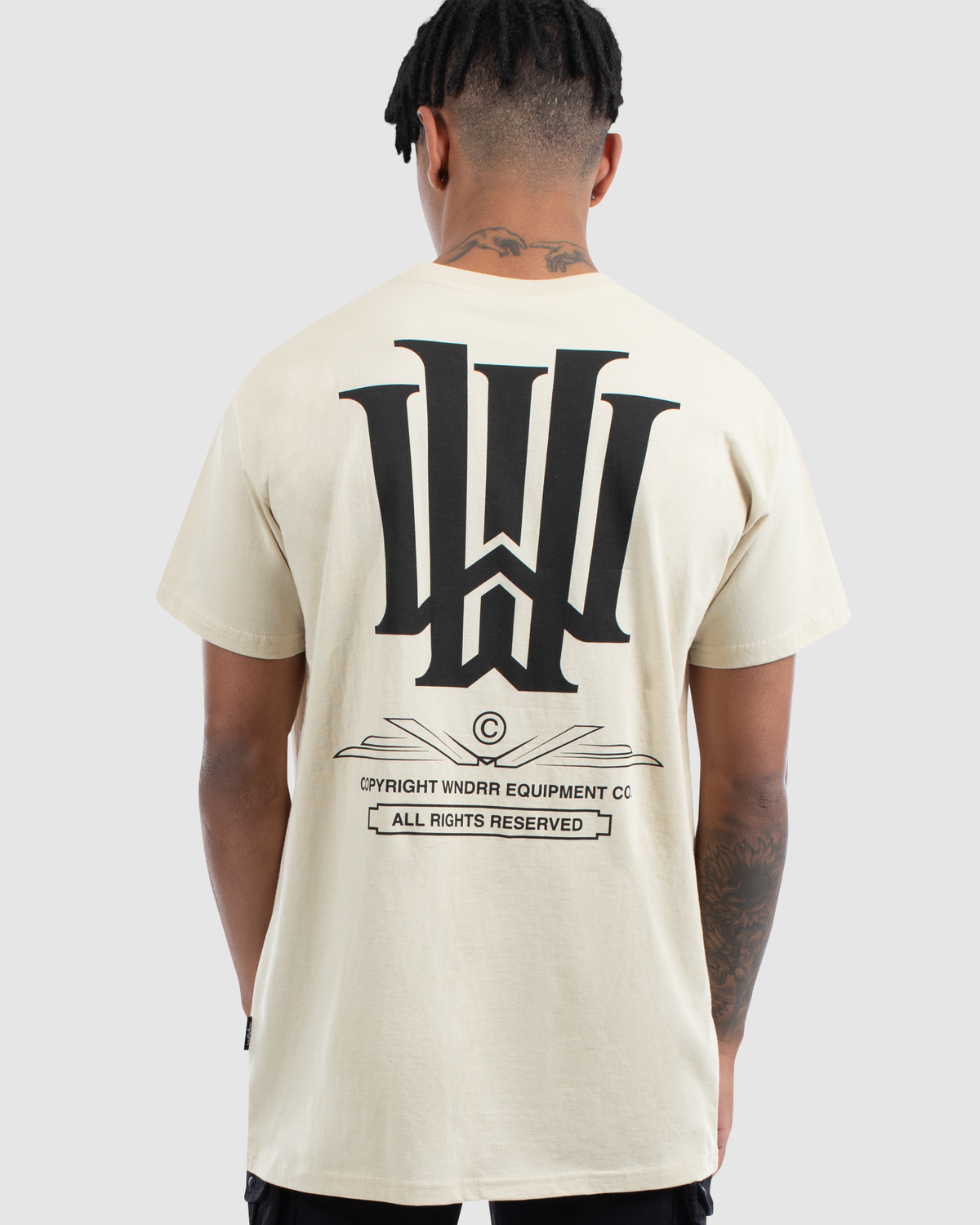 CAPONE CUSTOM FIT TEE - TAN