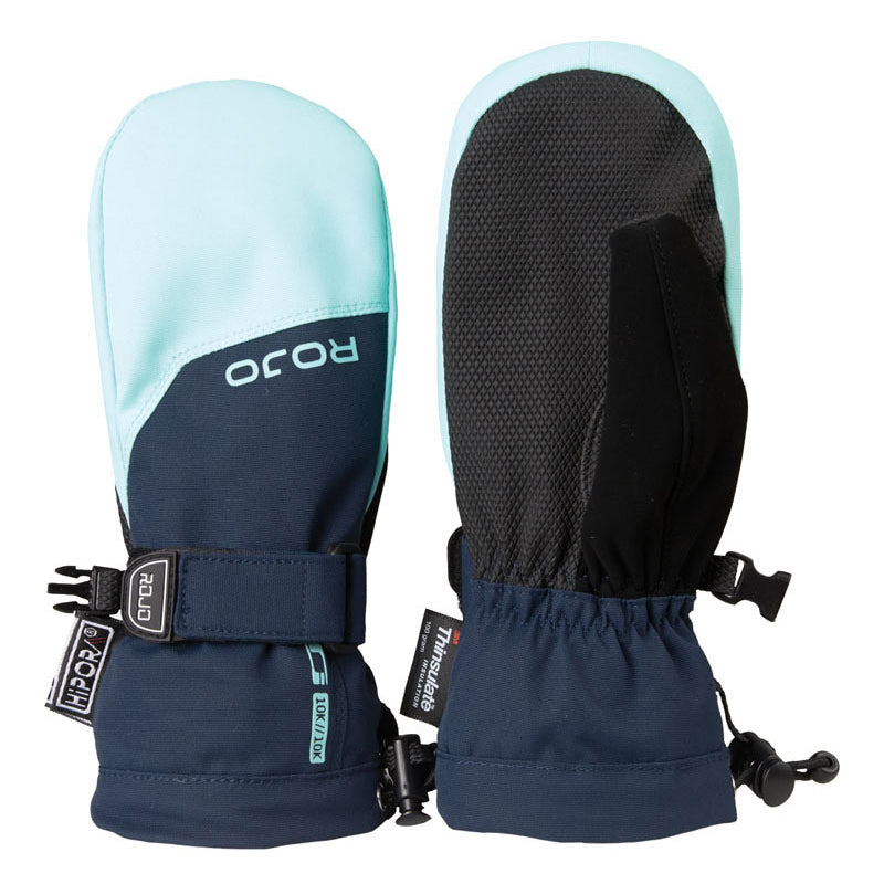 Rojo Maximise Girls Snow Mitt 2018 Aruba Blue