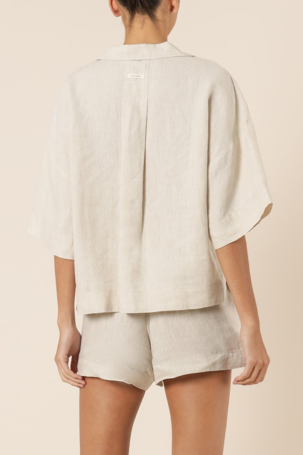 Nude Lucy Lounge Linen Shirt Natural
